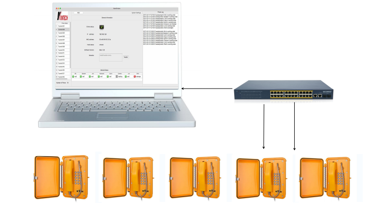 24 ports POE switch